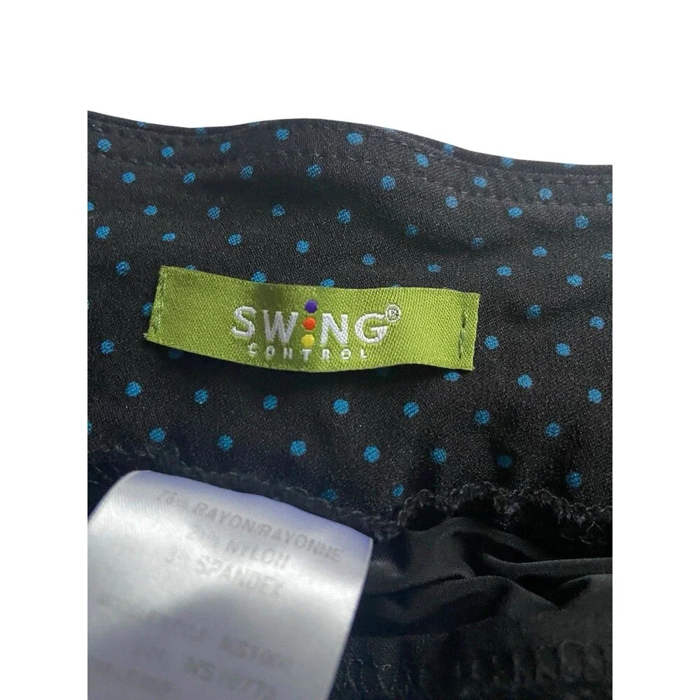 Swing Control Womens Master Core Golf Skort Size 14 Blue‎ Polka Dot Pickleball - Picture 9 of 14